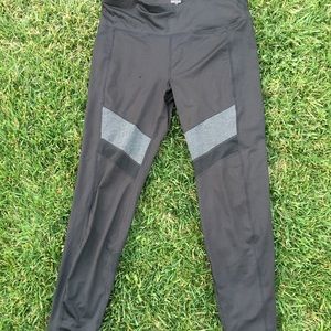 Nice black dance skin leggings joggers sz Lrge